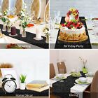 30x275cm Sequin Table Runner Cloth Sashes Event Home Party Wedding Black Decor A