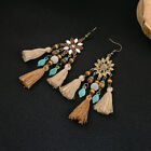 Chic Bohemian Dreamcatcher Tassel Earrings Geometric Design Women's Jewelry AU
