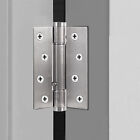 3 Styles Stainless Steel Butt Hinges Door Window Cabinet Bearing Hinges AU NEW