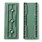 2x Socket Holder Plug Fixer Wall-Mounted Power Strip Holders Sticker Punch-free