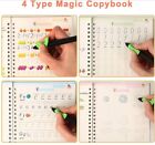 4 Kids Magic Handwriting Copybook Reused Groove Practice Calligraphy Book Number