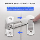 UP 10X Stainless Steel Gate Latches Flip Latch Bolt Latch Lock for Safety Door A