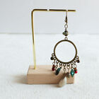 Bohemian Geometric Dreamcatcher Tassel Earrings Stylish Women's Fashion Jewelry