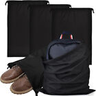 1x Black Satin Silk Storage Bag Drawstring Dust-Proof Pouch Pack Portable HotBag