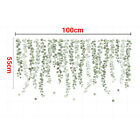 Self Adhesive Removable Wall Sticker & Decal | Hanging Leaves | Living Room