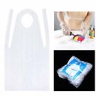 200X Disposable Aprons Plastic WaterProof Apron Barbecue Oil Proof Transparent A