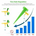 24/48x Drip Irrigation System Drippers Self Watering Spikes Plant Flower Garden