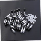 40PCS 1.2G Mini Lip Gloss Tubes DIY Small Lipstick Tube Bottle Syringes Labels