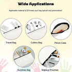 10PCS Canvas Zipper Pouch Bags Canvas Makeup Bags Pencil Case Blank DIY Craft