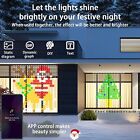 RGB Smart 400 LED Curtain String Light App Programmable DIY Hanging Fairy lamp