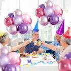 20pcs 12inch/30cm Metallic Birthday Balloons Chrome Metal Balloons Party Wedding