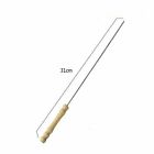 120PCS BBQ Metal Skewers Stainless Steel Flat Needle Barbecue Tools Kebab Stick