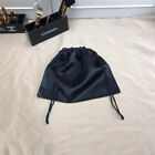 1x Black Satin Silk Storage Bag Drawstring Dust-Proof Pouch Pack Portable HotBag