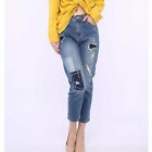 24x Assorted Iron On Denim Fabric Mending Patches Repair Kits For Denim Jeans AU