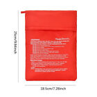 2X Microwave Potato Bag Baked Potato Corn Express Cooking Bag Reusable Washable