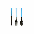 Portable Dinnerware Set Fork Folding Tableware Cutlery Chopsticks Travel