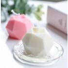 2PCS Eight-sided Diamond Candle Mould DIY Aromatherapy Soap Candle Mold 3D Craft