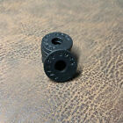 2PCS Guitar Strap Locks Blocks Anti Slip For Acoustic Electric Guitar Bass Black