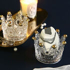 Candle holder decoration Candlestick Candle Decoration Crystal Crown Home