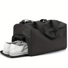 Black Gym Duffle Bag Taekwondo Travel Duffel Bag Outdoor Gym Sports Bag Large