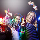 100x LED Bracelets Glow Bangle Light Up Wristbands Neon Bracelet for Kids Adults