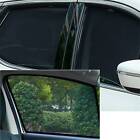 4PCS Magnetic Car Window Sun Shade UV Protection Front+Rear Side Window Curtain