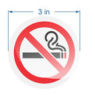 2-10X No Smoking Sticker Warning Decal Sign Waterproof Fade Proof Outdoor Vinyl
