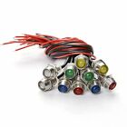 20PCS 12V LED Dash Pilot Panel Indicator Warning Light Lamp Car Boat Marine Van