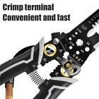 Multi-Function Wire Cutter Wire Crimper Cable Stripper Hand Tool Wiring Tools AU