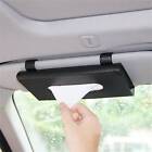 Car Tissue Box Cover Towel Sun Visor Paper Napkin Case Holder Organizer Storage