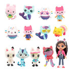 Gabby's Dollhouse Model Action Figure Toys Cake Topper Kits Decor Set PVC Dolls