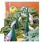 5pcs Cone-Shaped Flower Mud Easy Decorate And Decorate Christmas Floral Ornament