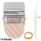 Mini Loom Speedweve Weave Tool 10/14/28 Hooks Darning Machine Tool Handmade AU
