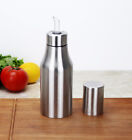 500-1000ml Stainless Steel Oil Dispenser Olive Vinegar Kitchen Tool Oil Bottle