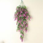 4PCS Hanging Artificial Plants Fake Lavender Home Porch Decor Party Vine Flower