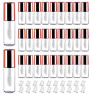 20X 1.2ML Empty Lip Gloss Tubes Containers Mini Lip Bottle Syringes Tag Labels