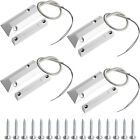 Magnetic Door Alarm Reed Switch Detector Sensor Roller Shutter Garage Safe Home