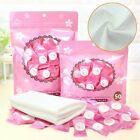 100PCS Disposable Cotton Compressed Washcloth Face Towel Wet Wipe travel AU