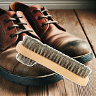 Double sided leather shoe polish brush oval oiled scrub shoe cleaning tool AU