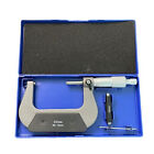 High Precision 0-100MM Outside Micrometer Alloy Head Spiral Measuring Tool AU
