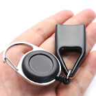 15X Retractable Lighter Leash Clip Keychain Rubber Cover Large Maxi Bic Black