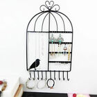 Rack Organizer Stand Necklace Hanger Earring Women Bracelet Holder Cage Jewelry