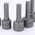 9PCS Power Nut Driver Drill Bit Set Metric Socket Wrench Screw 1/4