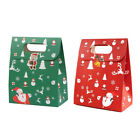 50PCS Christmas Candy Biscuit Packaging Box Small Gift Bag for Baking Hand Treat