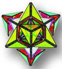 Magnet Pyramid Glow Transforms Glowing Design Fidget Sensory Toy Spinner