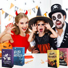 25pcs Halloween Kraft Paper Treat Bags Creative Candy Flat Pockets for Party