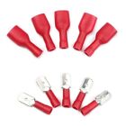 100X Insulated Electrical Wire Spade Splice Connectors Cable Crimp Terminals Kit
