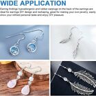 120pcs Earring Findings Clasps Hooks Fittings Ear Wire Jewelry Making Accessorie