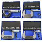 High Precision 0-100MM Outside Micrometer Alloy Head Spiral Measuring Tool AU