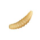 50/100pc Soft Rubber Maggot Grub Gent Fishing Bait Maggots Lure Fish Baits Lures